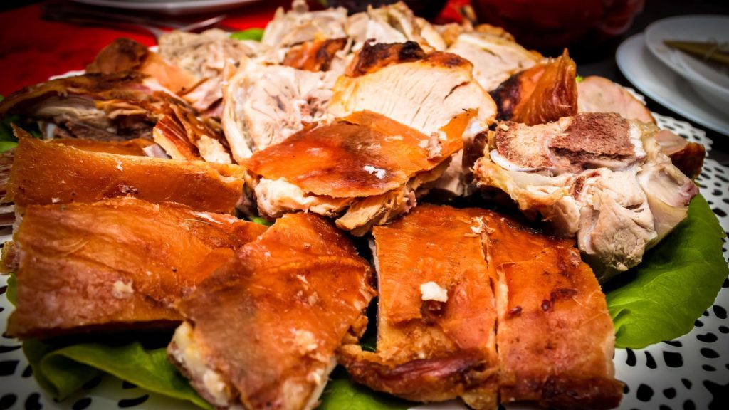 Куба Уличная еда Пан кон лещон