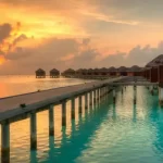 Мальдивы Закат