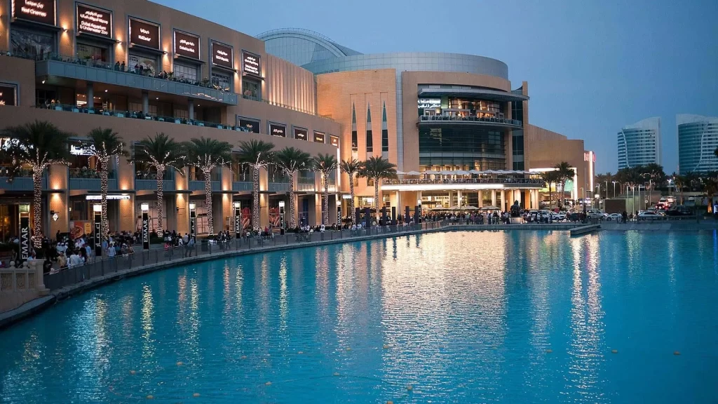 ОАЭ Dubai Mall шопинг в Дубае