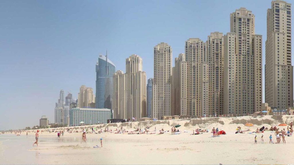 ОАЭ marina_beach